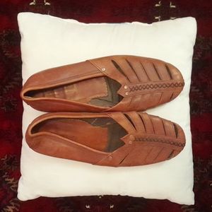 Herati Closed Toe Leather Sandal size 43